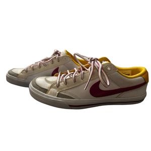 Nike Capri II Shoes Womens Size 7.5 White and Yellow‎